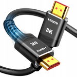 Kabel HDMI 2.1 Ultra High Speed 8K 60Hz 4K 120Hz UHD 3M PS5 Xbox eARC UHDTV