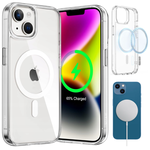 Etui iPhone 13 MINI Obudowa Magsafe Clear Case Magnetyczne Pełna Ochrona