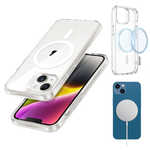 Etui iPhone 14 PLUS Obudowa Magsafe Clear Case Magnetyczne Pełna Ochrona