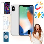 Etui iPhone XS MAX Obudowa Magsafe Biały Case Magnetyczny Pełna Ochrona