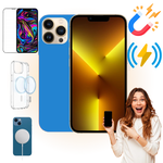 Etui iPhone 13 PRO Obudowa Magsafe Niebieski Case Magnetyczny Pełna Ochrona