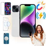 Etui iPhone 14 PLUS Obudowa Magsafe Biały Case Magnetyczny Ochrona