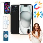 Etui iPhone 15 Obudowa Magsafe Czarny Case Magnetyczny Pełna Ochrona