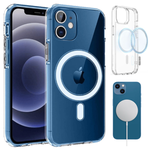 Etui iPhone 12 /12 PRO Obudowa Magsafe Clear Case Magnetyczne Pełna Ochrona
