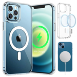 Etui iPhone 12 PRO MAX Obudowa Magsafe Clear Case Magnetyczne Pełna Ochrona