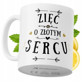 Kubek Dla Zięcia na Prezent z Nadrukiem ze Zdjęciem 330 ml PoliDraw
