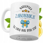 Kubek Dla Zakonnicy na Prezent z Nadrukiem ze Zdjęciem 330 ml PoliDraw