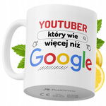 Kubek Dla YouTubera na Prezent z Nadrukiem ze Zdjęciem 330 ml PoliDraw