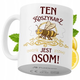 Kubek Dla Koszykarza na Prezent z Nadrukiem ze Zdjęciem 330 ml PoliDraw