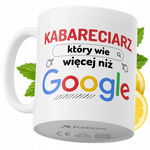 Kubek Dla Kabareciarza na Prezent z Nadrukiem ze Zdjęciem 330 ml PoliDraw