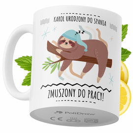 Kubek Dla Karola na Prezent z Nadrukiem ze Zdjęciem 330 ml PoliDraw