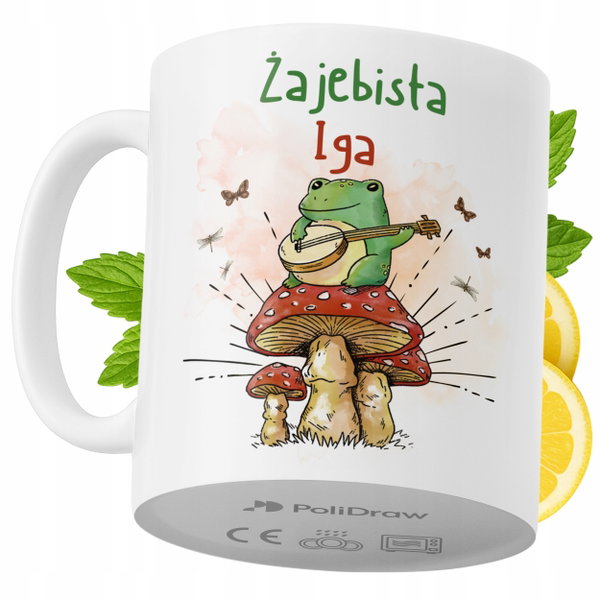 Kubek Dla Igi na Prezent z Nadrukiem ze Zdjęciem 330 ml PoliDraw