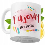 Kubek Dla Dentysty na Prezent z Nadrukiem ze Zdjęciem 330 ml PoliDraw