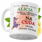 Kubek Dla Alicji na Prezent z Nadrukiem ze Zdjęciem 330 ml PoliDraw