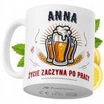 Kubek Dla Anny na Prezent z Nadrukiem ze Zdjęciem 330 ml PoliDraw