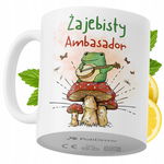 Kubek Dla Ambasadora na Prezent z Nadrukiem ze Zdjęciem 330 ml PoliDraw