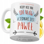 Kubek Dla Pawła na Prezent z Nadrukiem ze Zdjęciem 330 ml PoliDraw