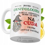 Kubek Dla Ornitologa na Prezent z Nadrukiem ze Zdjęciem 330 ml PoliDraw