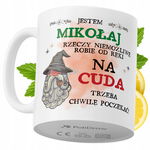 Kubek Dla Mikołaja na Prezent z Nadrukiem ze Zdjęciem 330 ml PoliDraw
