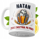 Kubek Dla Natana na Prezent z Nadrukiem ze Zdjęciem 330 ml PoliDraw