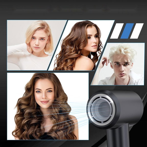 PROFESJONALNA SUSZARKA DO WŁOSÓW DRYER 1500W ULTRA JONIZACJA 5w1