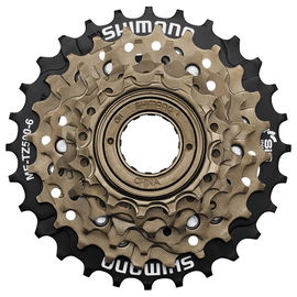 Wolnobieg rowerowy Shimano 6 rzędowy nakręcany MF-TZ500-6 14-28T (MF-TZ20)