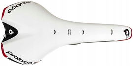 Siodełko rowerowe szosa gravel Prologo New Nago Evo Nack 134 white black