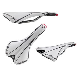 Siodełko rowerowe MTB szosa Prologo Kappa EVO T2.0 biało-czarne