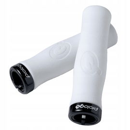 Prologo feather lock sys chwyty piankowe białe 77g