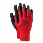 RĘKAWICE ROBOCZE SZORSTKOWANE ONYX LATE RED 10-XL 1par