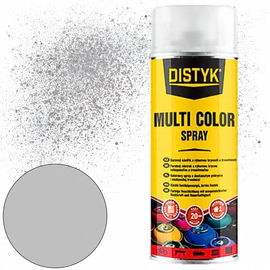MULTI COLOR SPRAY NA POWIERZCHNIE BUDOWLANY 400ml SREBRNY ALUMINIOWY DISTYK