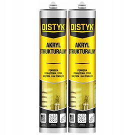 AKRYL STRUKTURALNY DO ELEWACJI ŁATWO MALOWALNY DISTYK 20702DPL BIAŁY 310ml