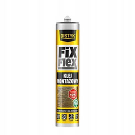 KLEJ MONTAŻOWY MEGA MOCNY FIX FLEX NATYCHMIASTOWY 280ml Distyk 50408DPL