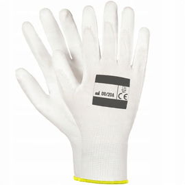 RĘKAWICE OCHRONNE BIAŁE POWIĘKSZANE TYPU RTEPO rozm. 9 1para