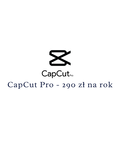 CapCut Pro - 290 złotych na rok