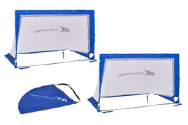 Bramki piłkarskie Pop-Up - Zestaw 2 szt. kwadratowa 1,2x0,8 m (2 sztuki + t