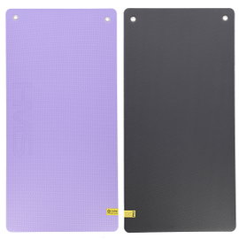 Mata fitness klubowa Premium z otworami Fiolet/Czerń MFK07