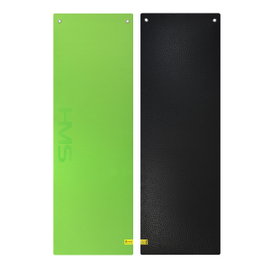 Mata fitness klubowa z otworami Premium GREEN-BLACK MFK03