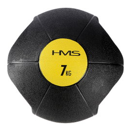 Piłka lekarska 7 kg Profesjonalna HMS z uchwytami NKU07
