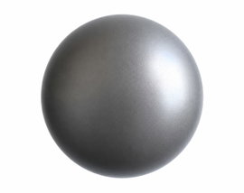 Piłka Gimnastyczna Treningowa Rehabilitacyjna Mała Szara KUBISPORT 26 cm
