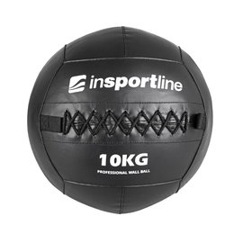 Piłka lekarska inSPORTline Walbal SE 10 kg - możliwość mocowania gum / lin