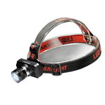 Latarka czołowa czołówka LED XPE 2W 90lm ZOOM USB akumulatorowa TS1961