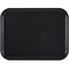 Taca antypoślizgowa do serwowania z polipropylenu 300 x 410 mm - czarna