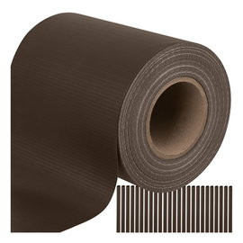 Taśma ogrodzeniowa 19cmx35m 450g/m2 brązowa 23702