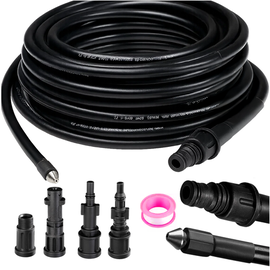 Wąż do czyszczenia rur z adapterem 15m Ruhhy 26132