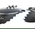Garnek z powłoką marmurową 2.3L 20cm ZILNER ZL-9003