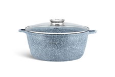 Garnek marmurkowy 32cm 10.0L z pokrywką EB-8031