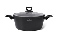 Garnek marmurkowy 28cm 6.6L z pokrywką EB-7461