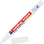 Marker kredowy, do pisania po szkle, pisak zmywalny, Edding 4085, biały