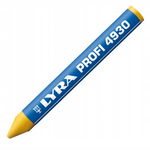 Kreda Lyra PROFI 4920 PLAST-O-GLAS crayon żółty - 11 sztuk